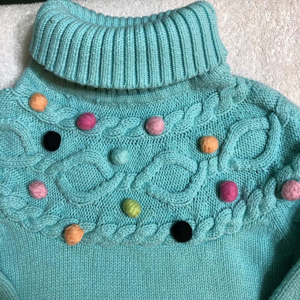 GYMBOREE TURTLE NECK SWEATER SIZE 3 - Picture 2 of 6